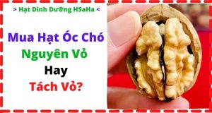 Nên Mua Hạt Óc Chó Nguyên Vỏ Hay Hạt Óc Chó Tách Vỏ