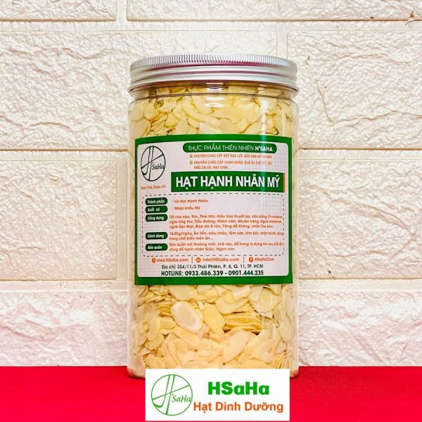 Hạnh nhân lát rang 500g