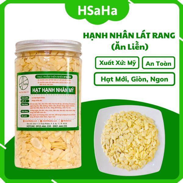 Hạnh nhân lát rang