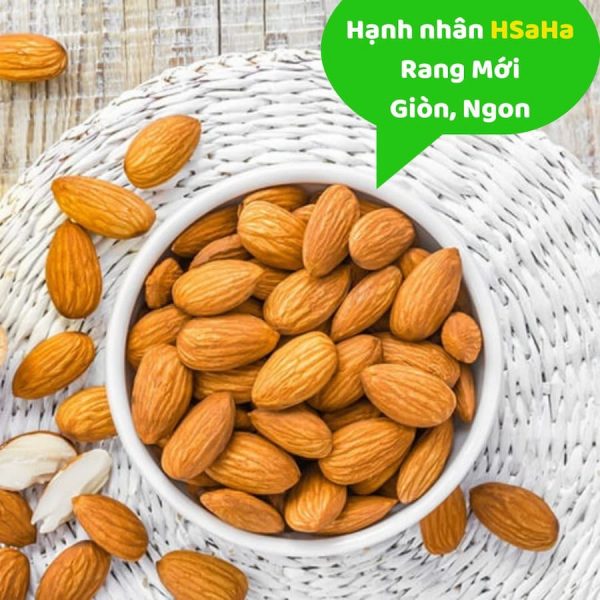 Hạnh nhân sấy nguyên vị