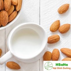Hạnh nhân sống làm sữa hạt