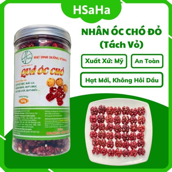 Nhân óc chó đỏ Mỹ