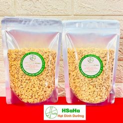 yến mạch nướng mật ong