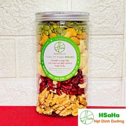 Mix 6 loại hạt hộp 500g