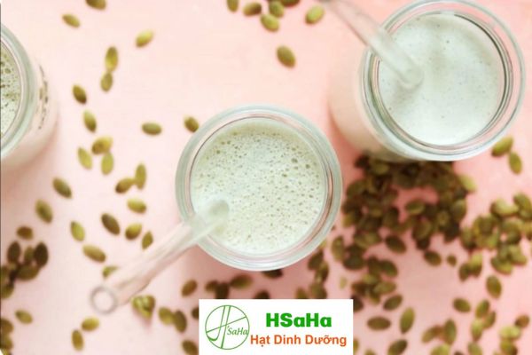 Cách nấu sữa hạt bí xanh cách làm sữa hạt bí xanh