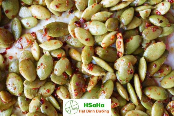 Giá hạt bí xanh rang tỏi ớt giá hạt bí xanh rang tỏi ớt