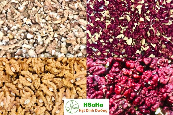 Nhân hạt óc chó các loại Nhân hạt óc chó